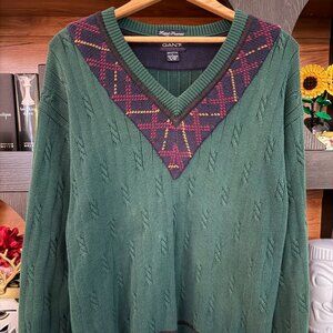 Vintage Gant V-Neck Sweater